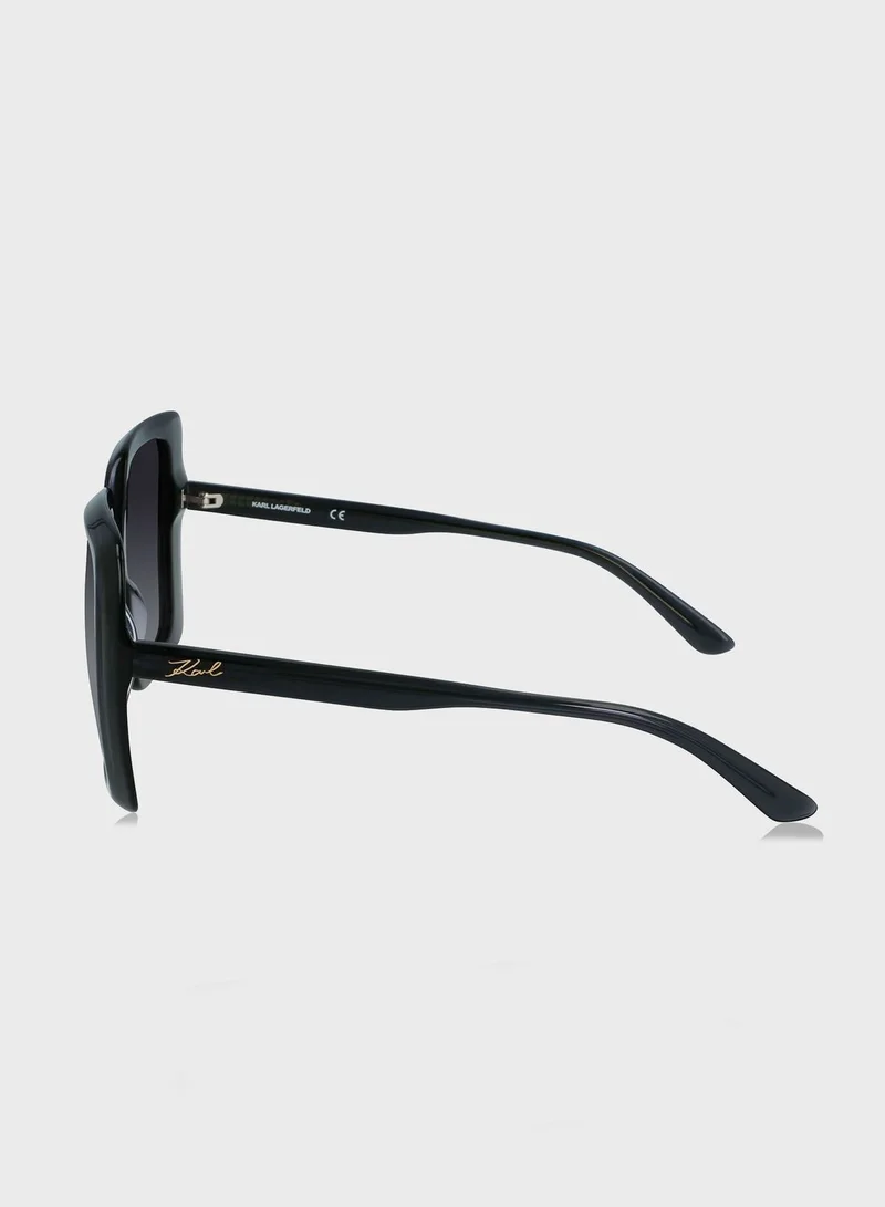 Karl Lagerfeld Rectangular Sunglasses
