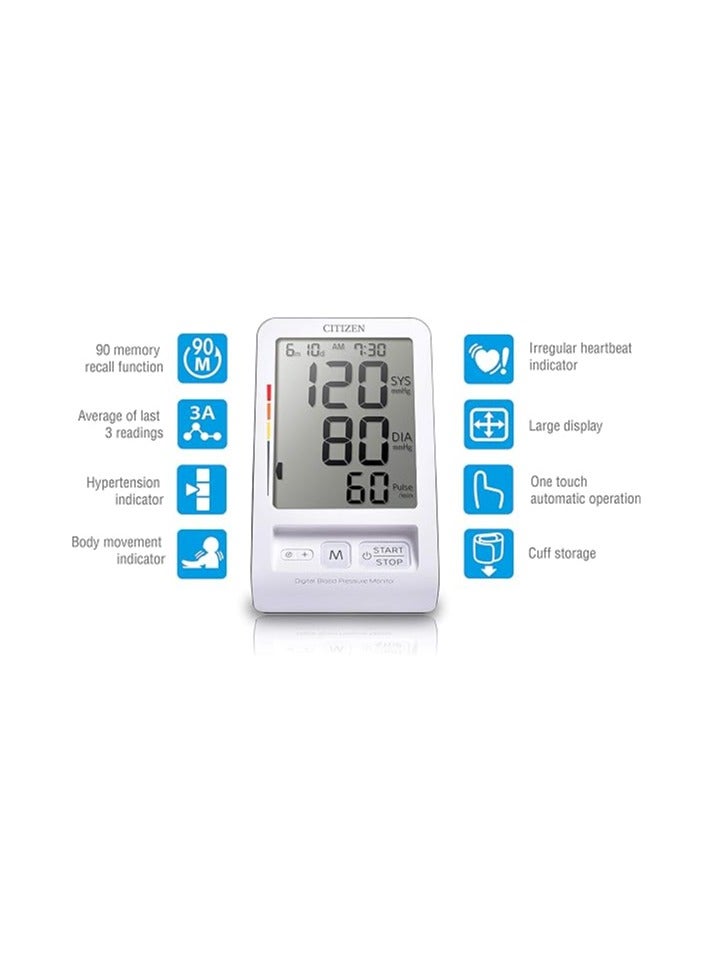 CITIZEN Citizen CH-456 Digital Blood Pressure Monitor  - Image 4