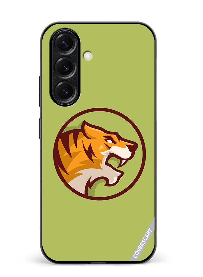 VR CREATIVE Protective Case Cover For Samsung Galaxy S25 Tiger Design Multicolour