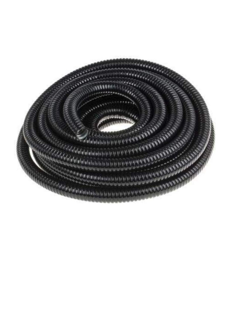Generic PVC Coated Galvanized Steel Flexible Conduit Black for Protection of Cable and Wire in Tunnels, Hospitals, High-rise Office Blocks and Public Buildings, Underground Etc. (50mm x 10 Meter)  - Image 2