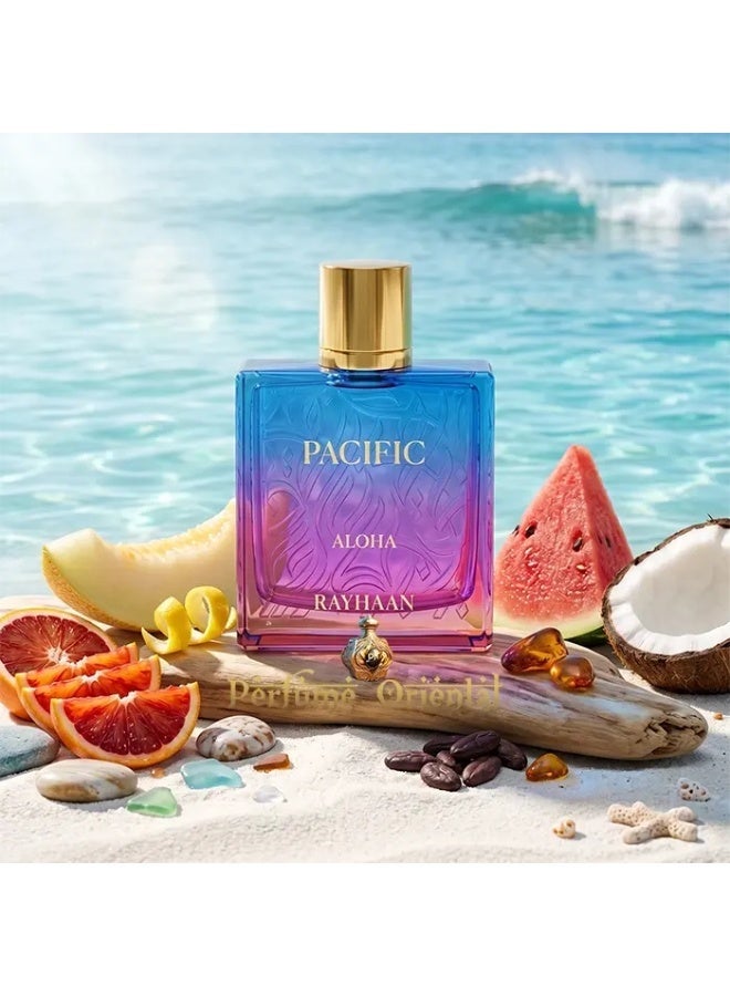 Rayhaan Pacific Aloha 100ml EDP - Men - Image 4