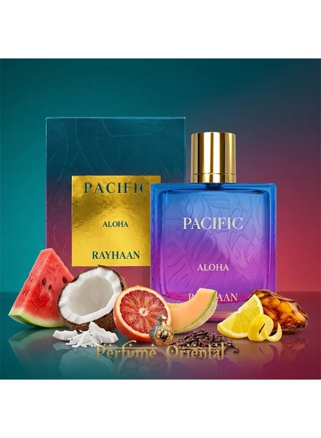 Rayhaan Pacific Aloha 100ml EDP - Men - Image 3