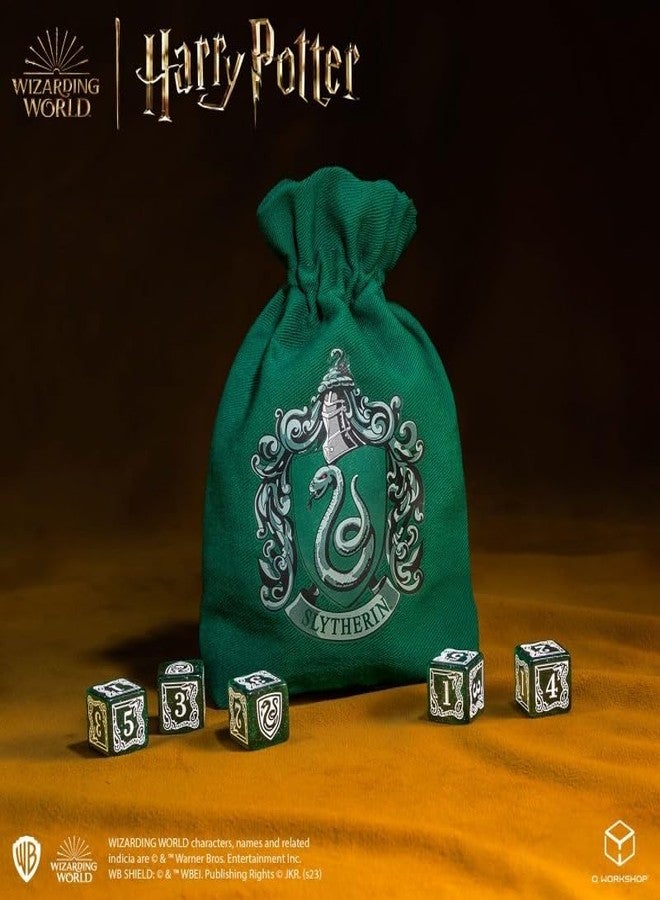 Q WORKSHOP Harry Potter Slytherin Dice & Pouch - Image 4