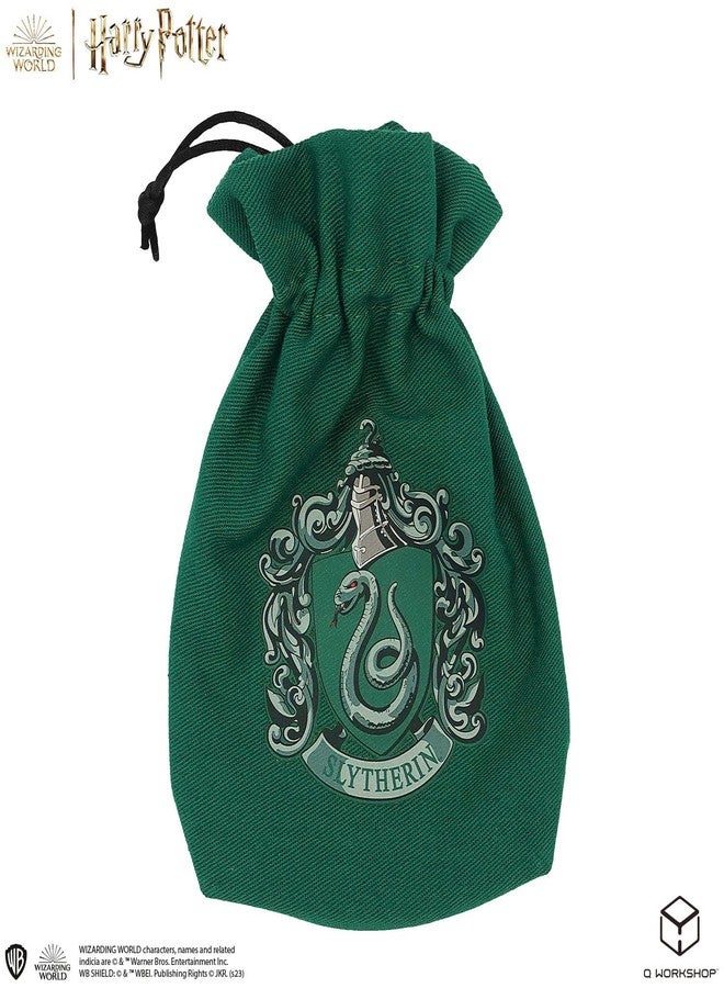Q WORKSHOP Harry Potter Slytherin Dice & Pouch - Image 3
