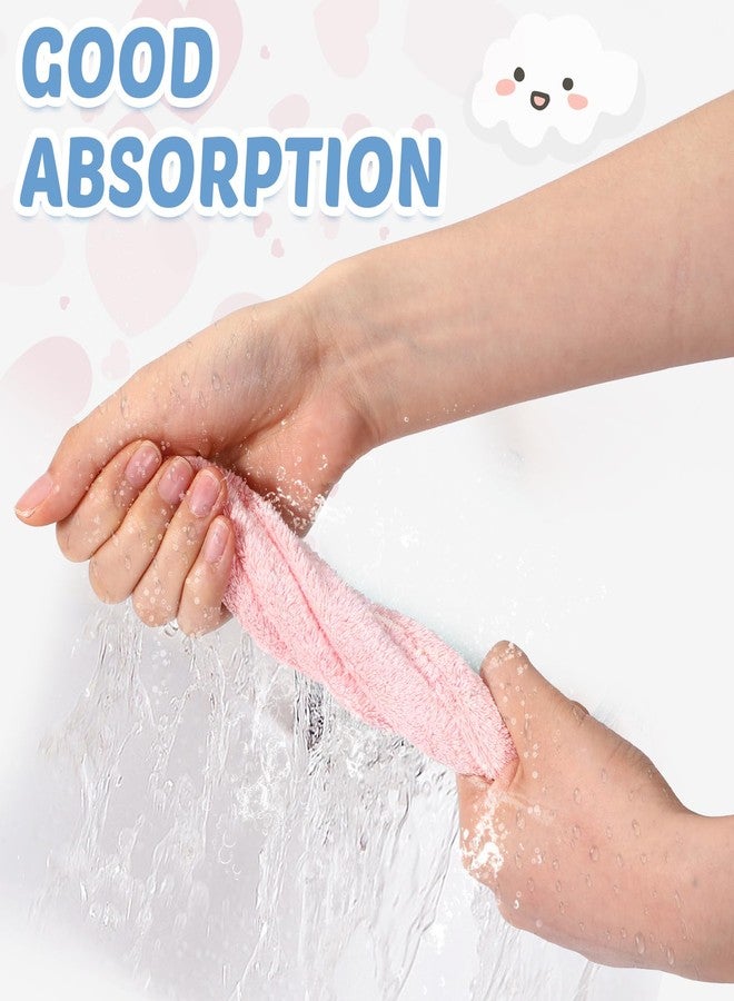 Newwiee مناديل استحمام للأطفال من نيووي 120 قطعة 9 × 8 بوصة من قماش كورال فليس، قطع قماش ناعمة من الألياف الدقيقة، مناشف صغيرة ماصة للاستخدام للأطفال حديثي الولادة والرضع والأطفال، للوجه أو الجسم (ألوان متعددة) - Image 3