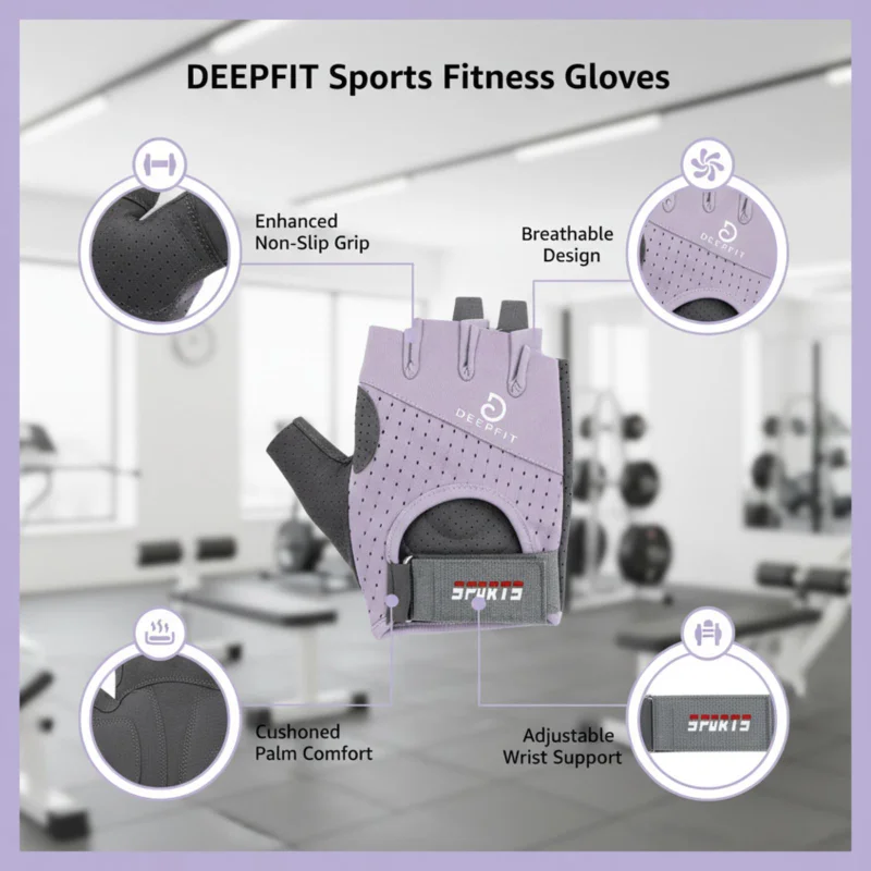 DEEPFIT Sport gloves (Small)