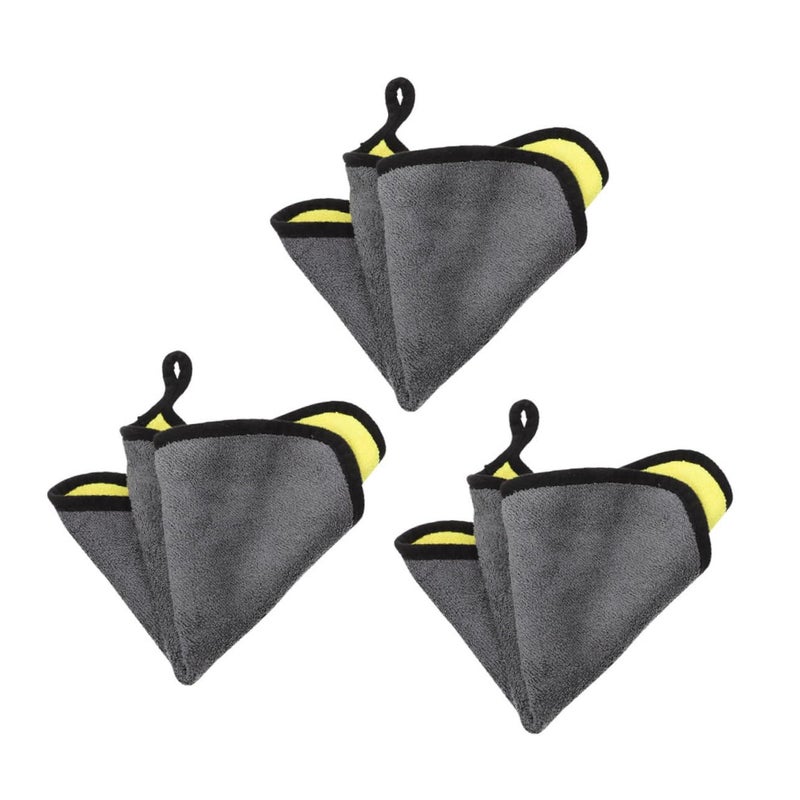 Guitar Piano Erhu Soft Polishing Cloth Set 3 Pieces for Instrument Care - Image 2