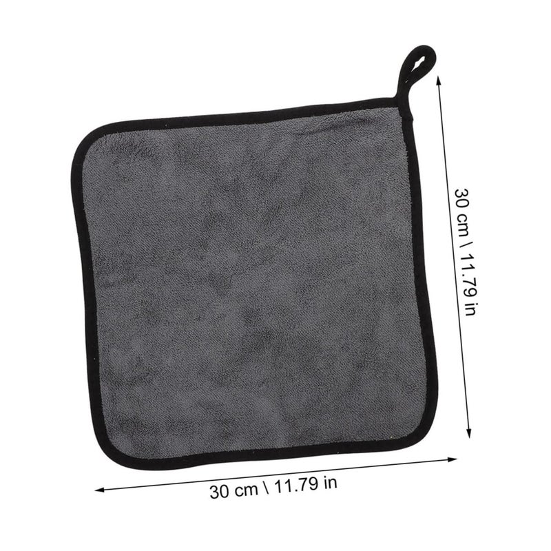 Guitar Piano Erhu Soft Polishing Cloth Set 3 Pieces for Instrument Care - Image 3
