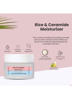 Glamveda Korean Glass Skin Rice & Ceramide Morning 4 Step Skincare Routine For Women With Gift Box | Face Wash, Serum, Moisturizer & Sunscreen  - Image 4