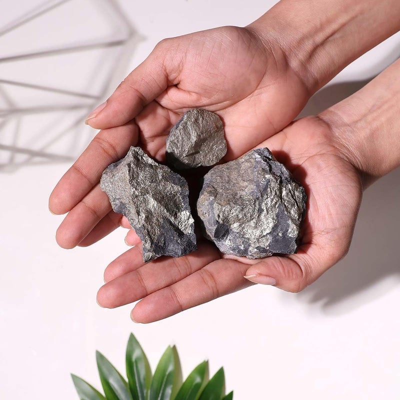 Shubhanjali Shubhanjali Natural Crystal Pyrite Raw Stone 1 Kg Pyrite Stone Original Pyrite Crystal Rough Raw Gemstone from Peru Pyrite Chunk Rock Raw Pieces for Aura Cleaning Crystal Gift  - Image 3