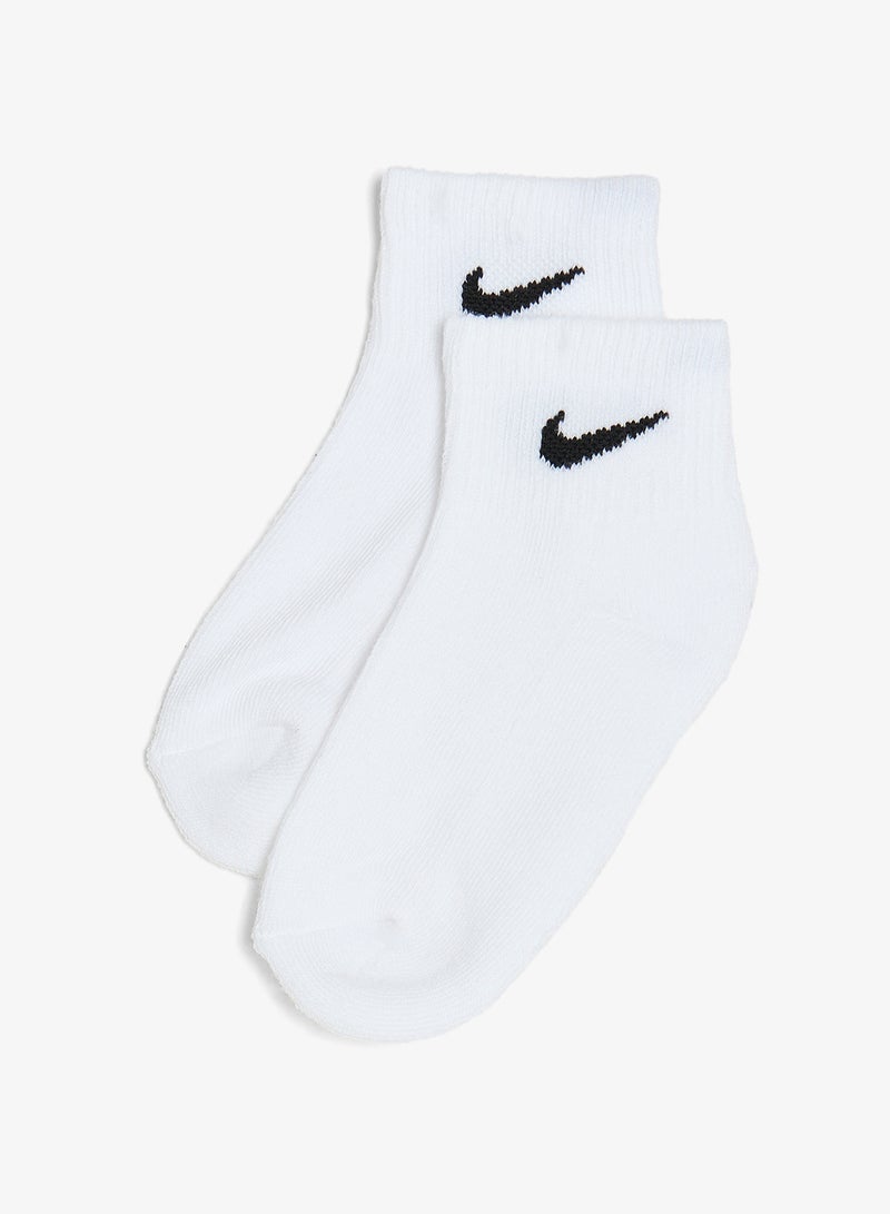 Nike Kids 3 Pack Basic Quarter Socks - Image 2