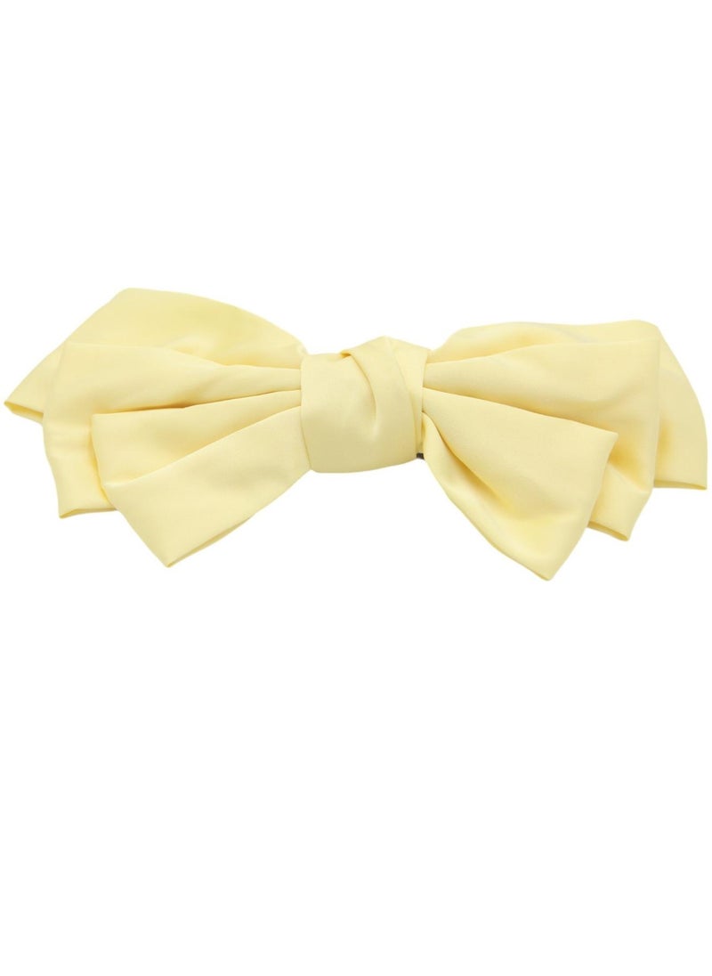 دىدانيالا مشبك شعر فيونكة أصفر كبير - Image 1