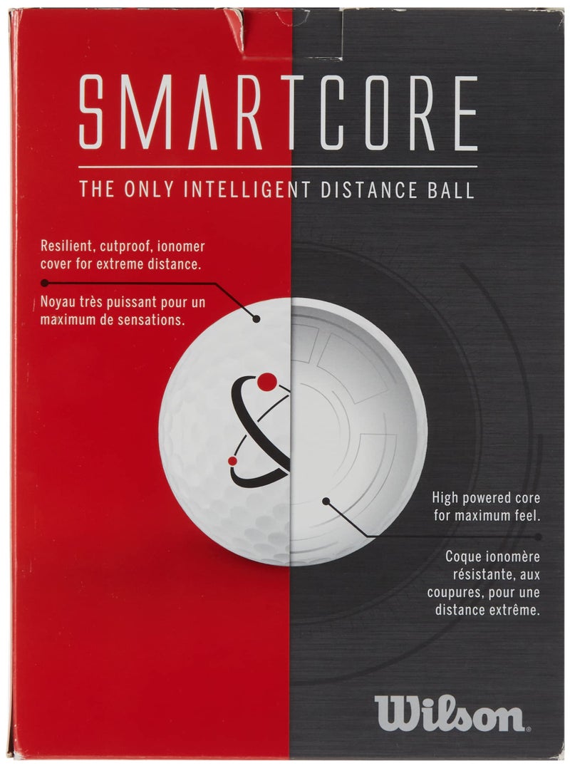 Wilson Smart Core Golf Ball - Pack of 24 (White) - Image 2