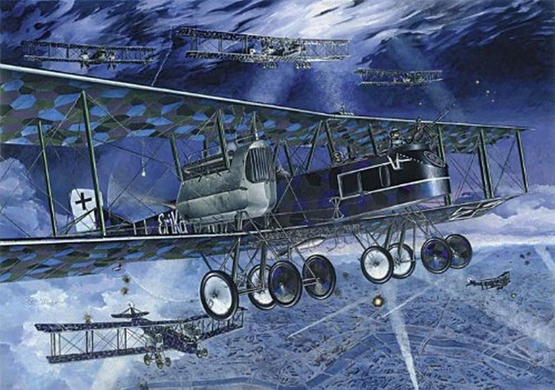 Roden Gotha GV Night Raider German Heavy Bomber Airplane Model Kit - Image 2