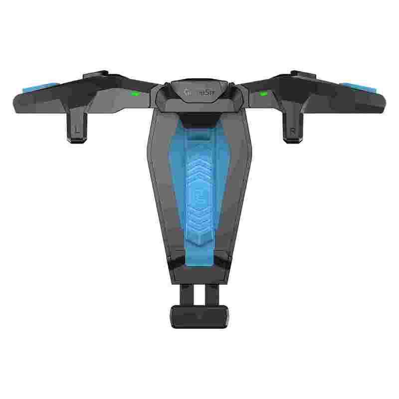 Mobile Gaming Controller: 90mAh Battery, Quick Type-C Charging, 4 Turbo-Fire Modes - Ergonomic Grip, Folding Wing Design, Plug-And-Play Functionality for iOS And Android Smartphones Under 10mm Thick - Image 1