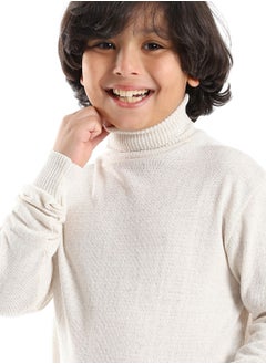 Caesar BOYS Wool Pullover With  High Neck  - Image 3