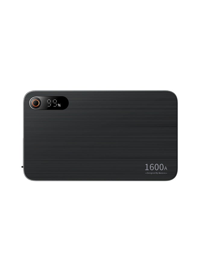 بيسوس جهاز بدء تشغيل السيارة سوبر إنيرجي برو+ بقوة 1600 أمبير، أسود، 3.2 × 16.3 × 9.4 سم CGNL070001 - Image 1