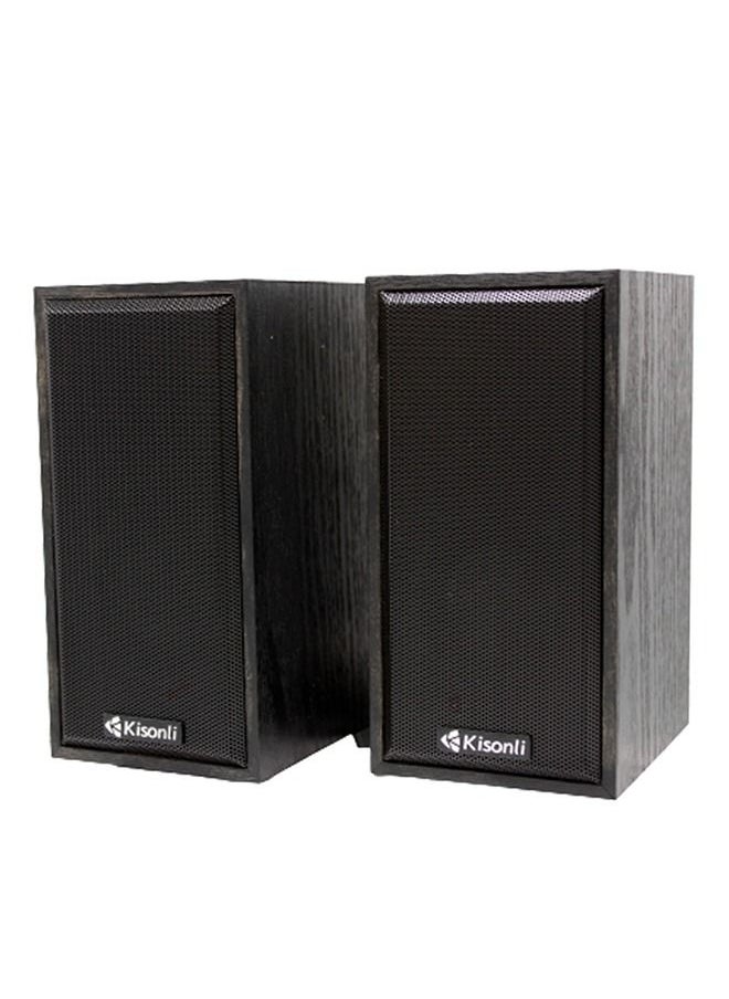 Multimedia 2.0 Channel Mini USB Computer and Mobile Speaker T-002A