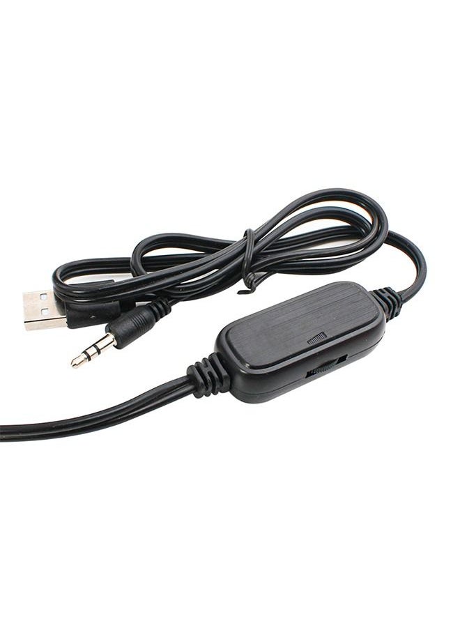 Multimedia 2.0 Channel Mini USB Computer and Mobile Speaker T-002A