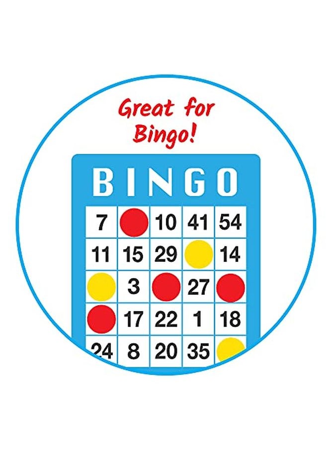 hand2mind - Plastic Twocolor Counters Red And Yellow Counters Counting Manipulatvies Math Counters For Kids Counting Chips Math Manipulatives Bingo Chips Counters For Kids Math (Set Of 1000) - Image 1