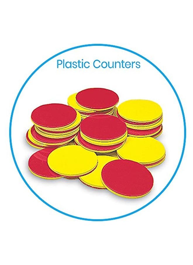 hand2mind - Plastic Twocolor Counters Red And Yellow Counters Counting Manipulatvies Math Counters For Kids Counting Chips Math Manipulatives Bingo Chips Counters For Kids Math (Set Of 1000) - Image 1