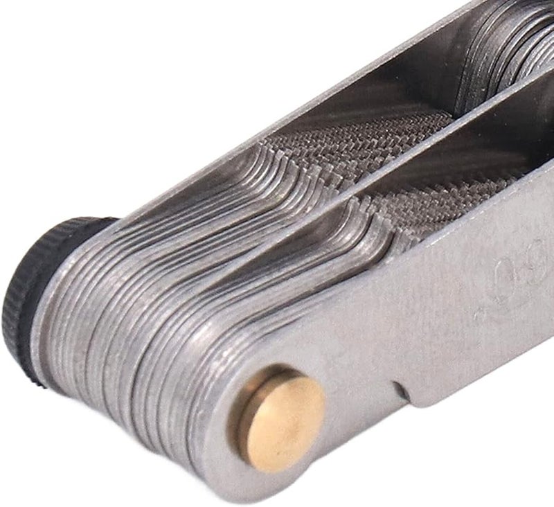 مقياس درجة برغي الفولاذ المقاوم للصدأ 52 قطعة مجموعة مترية وبوصة للمهندسين - Image 5