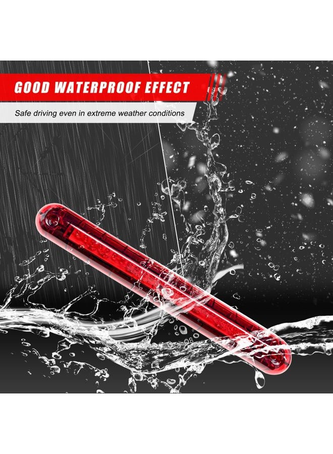 YTFRL Third Brake Light, 24 LED 12V Car High Mount Stop Lights Third Rear Brake Lamp Assembly, Universal Waterproof Tail Lamp High Level Back Braking Light for Cars SUVs Trucks - Image 5