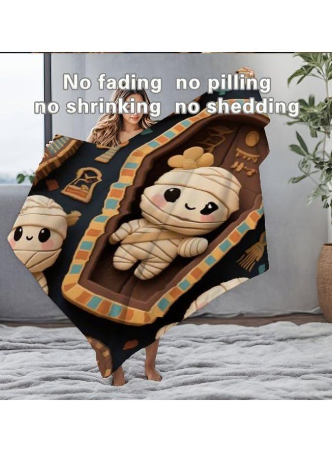 general Flannel thin blanket (warm and comfortable, suitable for sleep, gaming, dust removal and sandproof) 150cm*200cm - 16 - Image 5