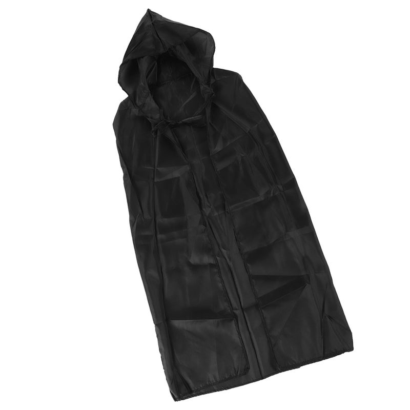 Halloween Cloak Cape Hooded Cloak Costume Prop Cosplay Party Clothing AccessoryS - Image 1