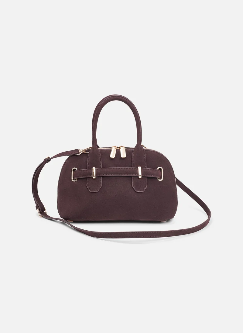 Lichi  Eco-suede rigid-shaped bag for Women | Best Price UAE
