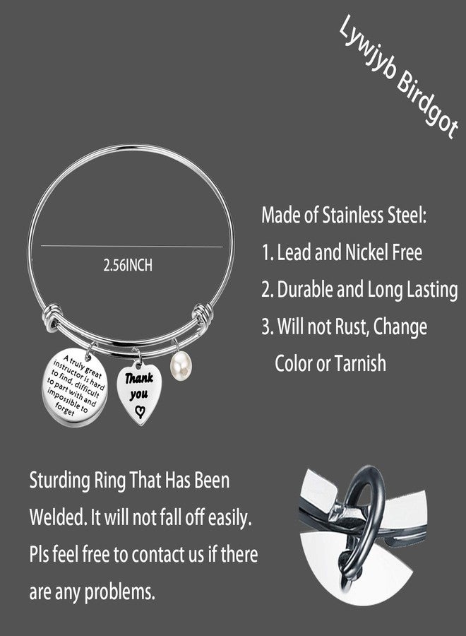 Lywjyb Birdgot Instructor Gift Instructor Thank You Gift A Truly Great Instructor is Hard to Find Instructor Appreciation Gift Retirement Gift (Great Instructor br) - Image 2