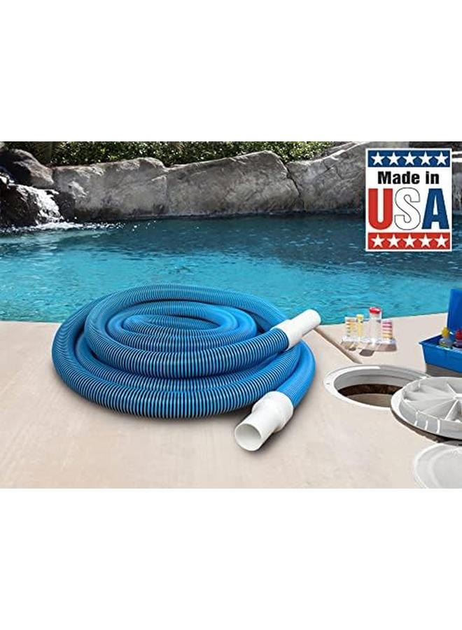 Poolmaster 33430 Heavy Duty In Ground Pool Vacuum Hose With Swivel Cuff For In Ground Pools 1 1 2 Inch 30 Feet Neutral  - Image 2