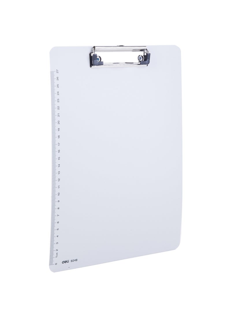 Deli Deli E9248 A4 Clipboard - Grey  - Image 2