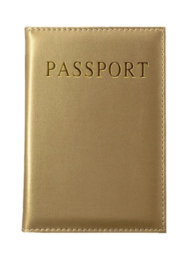 Square Shape Solid Passport Holder 
