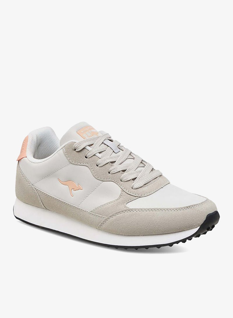 kangaROOS Women's Logo Detail Sneakers with Lace-Up Closure - Image 2