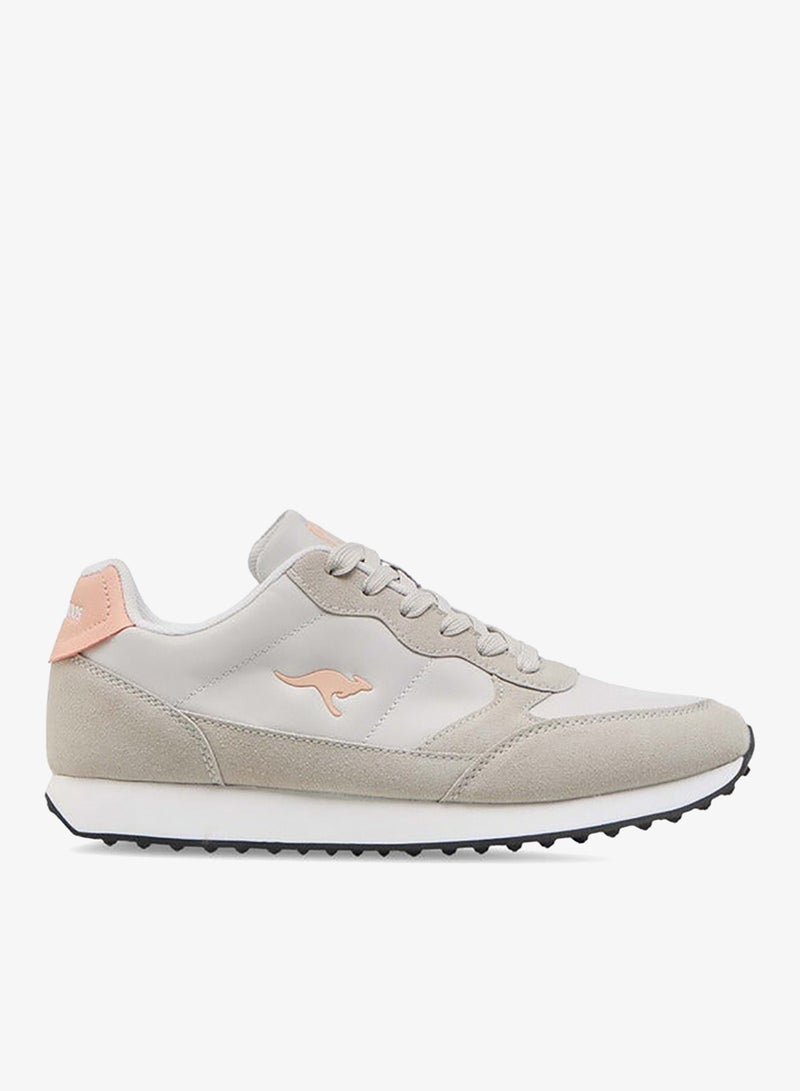 kangaROOS Women's Logo Detail Sneakers with Lace-Up Closure - Image 1