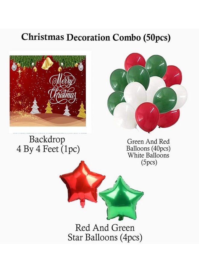 Theme My Party THEME MY PARTY Christmas Party Complete Combo Set for DECOARTION  - Image 2