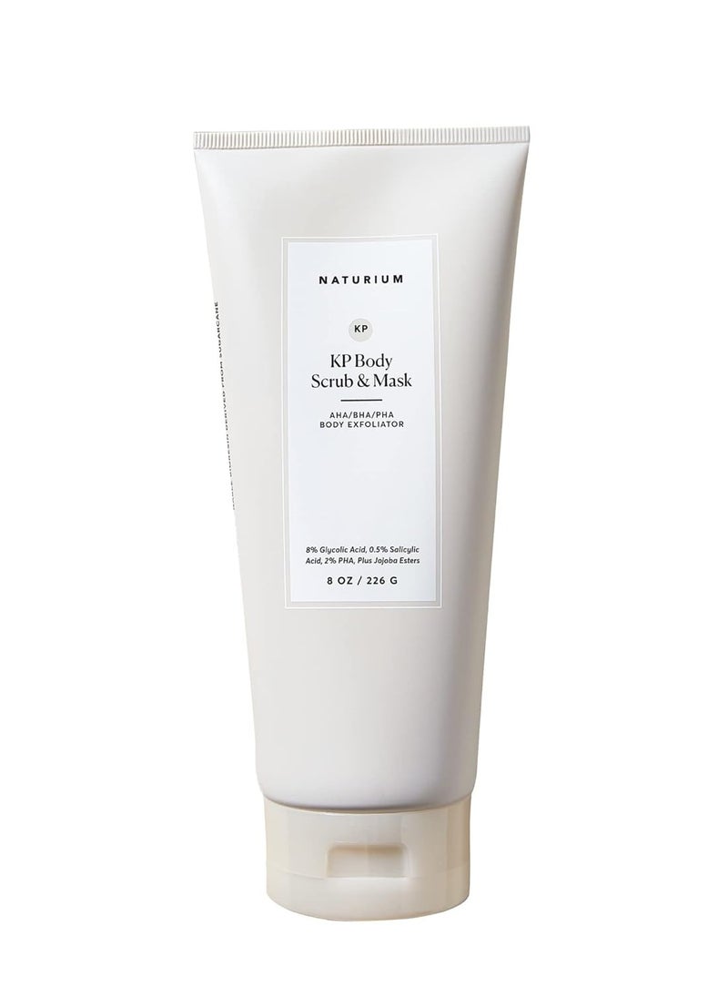 NATURIUM - Naturium KP Body Scrub & Mask for Keratosis Pilaris, Bump Eraser Shower Scrub & Exfoliator for Skin, 8 oz - Image 1