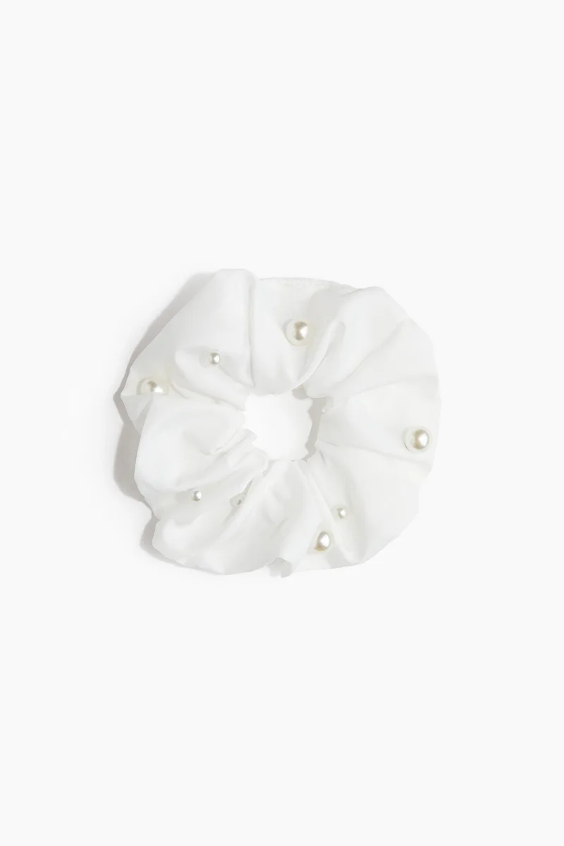 H&M Beaded Scrunchie