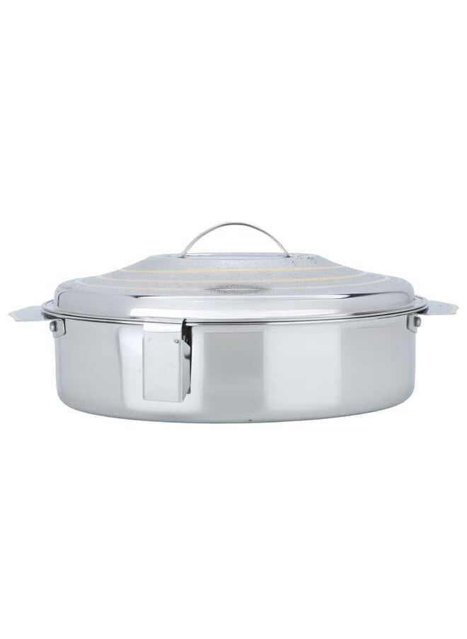 Silver Oval Food Container Gold 4000 ml - pzsku/ZC2AE89F13E88455E28E0Z/45/_/1722337721/8649248a-9fe4-473f-a92a-f568e2bd137c