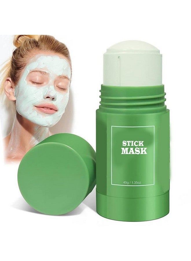 GODFLY Tea Cleansing Mask Stick for Face | for Blackheads, Whiteheads & Oil Control | Made in India | Purifying Solid Clay Detox Mud Mask (1 PCS) - Image 2