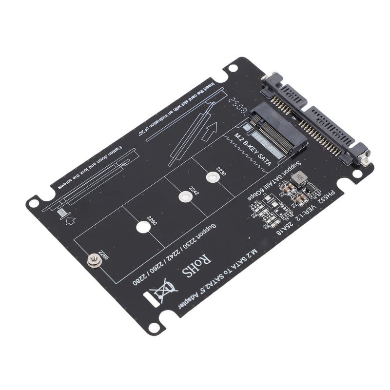 M.2 NGFF B Key SSD to 2.5 Inch Serial ATA Adapter - Shockproof Connector for Strong Compatibility for Windows Linux - Image 5