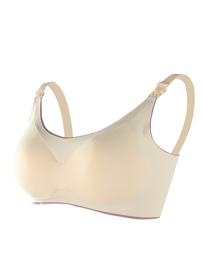 حمالة صدر للرضاعة مزودة بزر أمامي للحمل بالإضافة إلى حجمها - Image 1