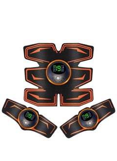 Y&D Rechargeable Body Building Fitness Electric Muscles Training Machine Home Fitness Equipment Abdominal Exerciser Ab Machine Abdominal Toning Belt Muscle Toner Fitness Training Gear Ab Trainer Equipment for Home Abs Stimulator Muscle Toner  - Image 4