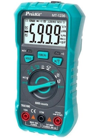 Proskit MT-1236 3-5/6 True-Rms Digital Multimeter  - Image 1