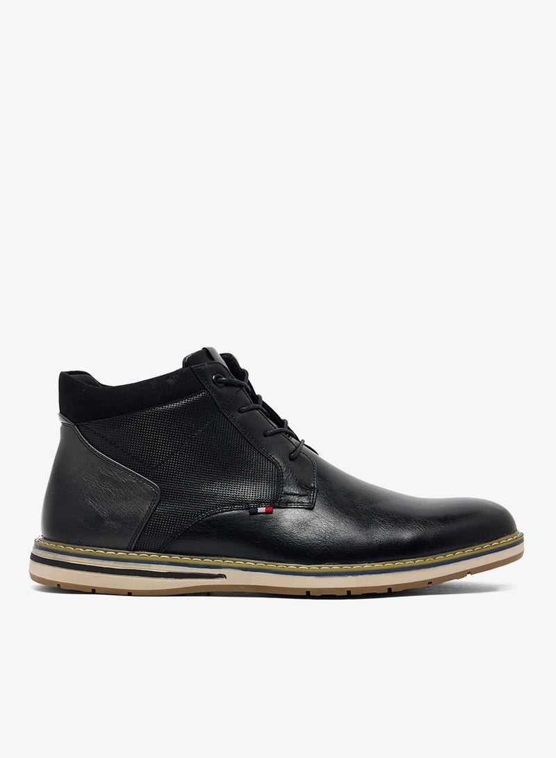 Seventy Five Welt Detail Casual Chukka Boots - Image 1