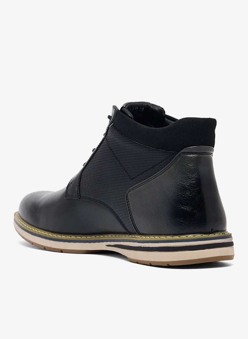 Seventy Five Welt Detail Casual Chukka Boots - Image 3