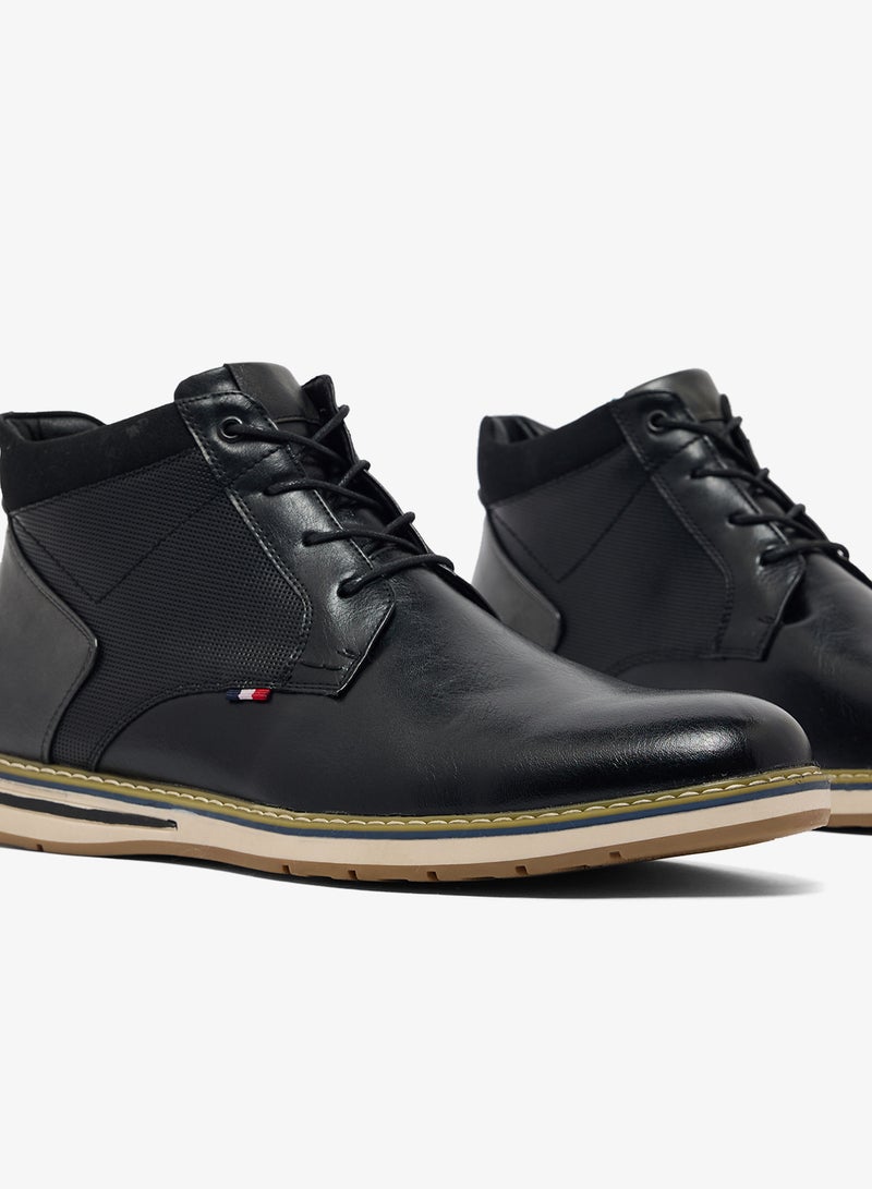 Seventy Five Welt Detail Casual Chukka Boots - Image 4