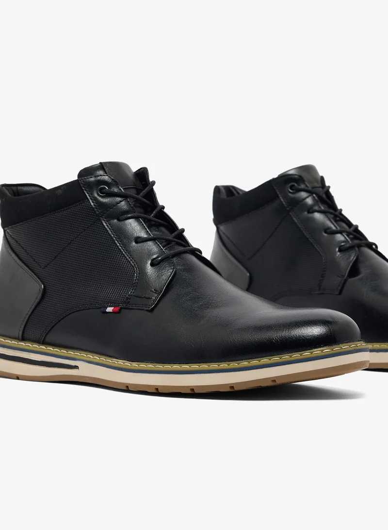 Seventy Five  Welt Detail Casual Chukka Boots for Men | Best Price UAE