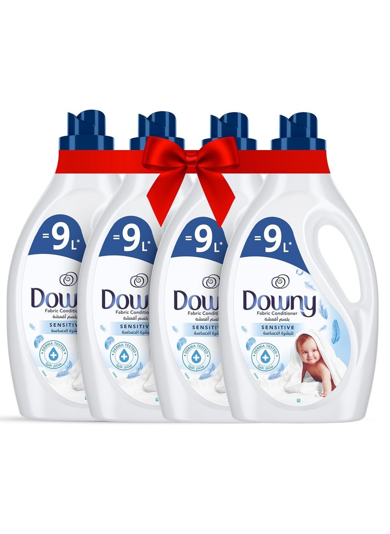 Downy - Fabric Conditioner Concentrate Sensitive Variant Longer Lasting Freshness 4 x 3L - Image 1